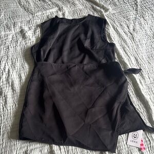 Cider Charcoal Sleeveless Dress